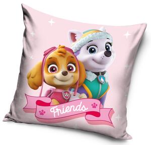 DETSKÝ DEKORAČNÝ VANKÚŠ PAW PATROL 40X40 CM VZOROVANÁ