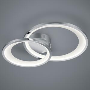 Stropné LED svietidlo GRANADA 1 chróm/biela