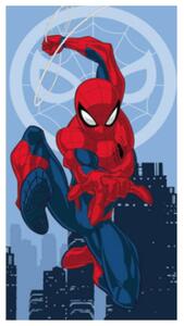 DETSKÝ BAVLNENÝ UTERÁK SPIDERMAN 70X140 CM VZOROVANÁ