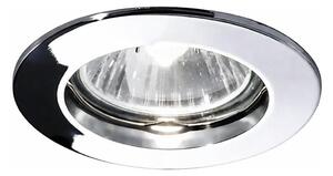 Ideal Lux - Zapustené svietidlo JAZZ 1xGU10/50W/230V pr. 7,7 cm lesklý chróm