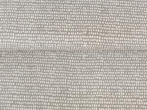 Bavlnená látka/plátno Sandra SA-062 Nepravidelné tvary na sivobéžovom - šírka 145 cm