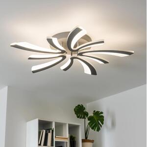 Brilagi - LED Stmievateľný prisadený luster TWIST LED/55W/230V 3000-6500K antracit + DO