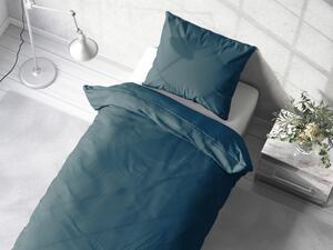 Biante Bavlnené jednofarebné posteľné obliečky Moni MO-010 Petrolejové Jednolôžko 140x200 a 70x90 cm