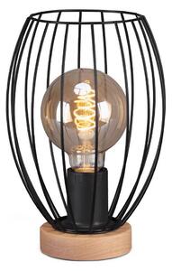 Brilo - Stolná lampa WAKTU 1xE27/25W/230V kaučukovník