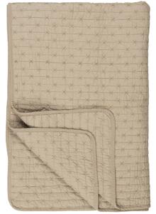 Prešívaný prehoz Linen Cross Stitches 180 cm x 130 cm