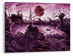 Obraz - Očarovaná dedina (70x50 cm)