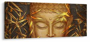 Obraz - Zlatý Budha (120x50 cm)