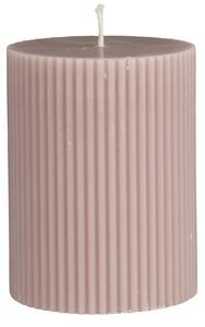 Sviečka Grooved Rose Malva