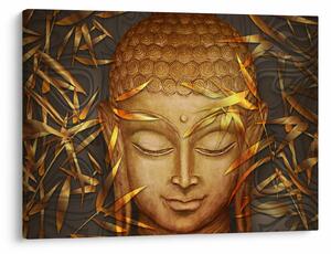 Obraz - Zlatý Budha (70x50 cm)