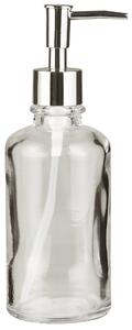 Sklenený dávkovač na mydlo Clear 300 ml