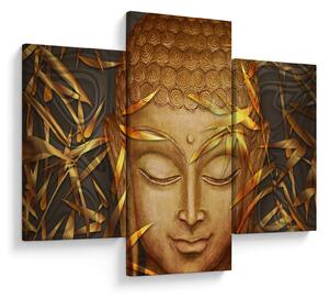 Obraz - Zlatý Budha (90x60 cm)