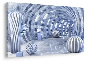Obraz - 3D abstrakcia (90x60 cm)