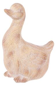 Záhradná dekorácia soška Kačica, polyresin, 21 x 16 x 29 cm