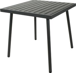 Záhradný stôl Hervig, 76 x v. 73 cm, doska polywood