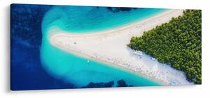 Obraz - Ostrav Hvar, Chorvátsko (120x50 cm)
