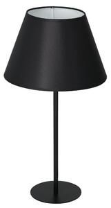 Stolná lampa ARDEN 1xE27/60W/230V pr. 30 cm čierna/biela LU3484 + záruka 3 roky zadarmo