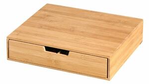 Kesper 58952 Organizér na čaje a kávové kapsule bambus, 34 x 31 x 8 cm