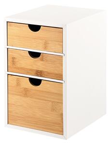 Kesper 58957 Organizér s 3 priehradkami bambus, 27 x 21 x 17 cm