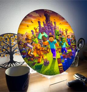 Stolová lampa Minecraft II