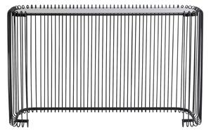 Wire konzolový stolík čierny 142x89 cm