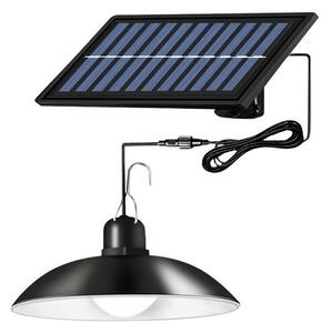 LED Stmievateľný solárny luster na lanku LED/1,8W/3,7V IP44 6500K 800 mAh + DO