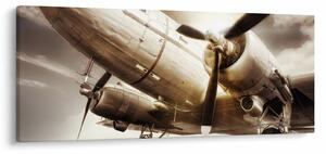 Obraz lietadla (120x50 cm)