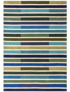 Flair Rugs koberce Ručne všívaný kusový koberec Illusion Piano Green/Multi - 120x170 cm