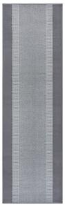 Hanse Home Collection koberce Behúň Basic 105488 Light Grey - 80x300 cm