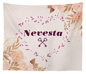 Sablio Deka Nevesta srdce: 150x120 cm