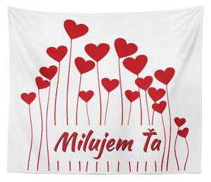 Sablio Deka Milujem ťa 2: 150x120 cm