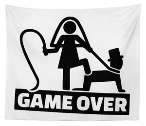 Sablio Deka Game over: 150x120 cm