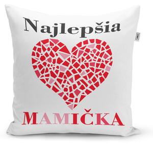 Sablio Vankúš Najlepšia mamička: 40x40 cm