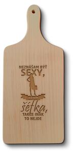Sablio Doštička na krájanie Neznášam byť sexy, ale som Šéfka