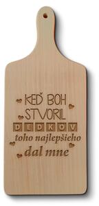 Sablio Doštička na krájanie Keď Boh stvoril dedkov