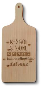 Sablio Doštička na krájanie Keď Boh stvoril synov