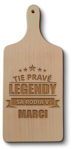 Sablio Doštička Tie pravé legendy sa rodia v marci