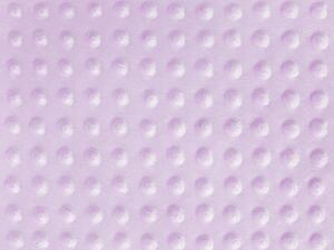 Biante Hrejivé posteľné obliečky Minky 3D bodky MKP-002 Fialové lila Jednolôžko 140x200 a 70x90 cm