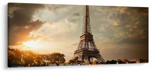 Obraz - Eiffelova veža, Paríž, Francúzsko (120x50 cm)