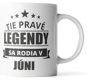 Sablio Hrnček Tie pravé legendy sa rodia v júni - 200 ml - espresso