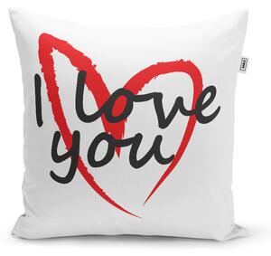 Sablio Vankúš I Love you srdce: 40x40 cm