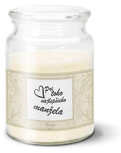Sablio Sviečka Pre toho najlepšieho manžela - 500 g