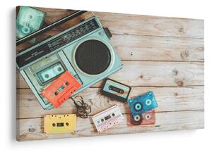 Obraz - Retro rádio (90x60 cm)