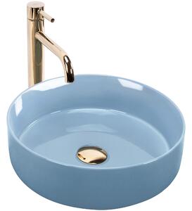 Umývadlo na dosku Rea SAMI L.BLUE SHINY