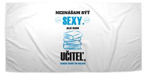Sablio Uterák Neznášam byť sexy, ale som učiteľka - 30x50 cm