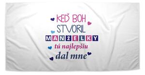 Sablio Uterák Keď Boh stvoril manželky - 30x50 cm