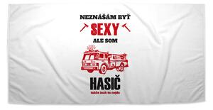 Sablio Uterák Neznášam byť sexy, ale som hasič - 30x50 cm
