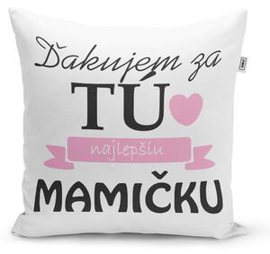 Sablio Vankúš Ďakujem za tú najlepšiu mamičku: 40x40 cm