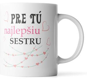 Sablio Hrnek Pro tu nejlepší sestru - 200 ml - espresso
