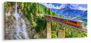 Obraz - Matterhorn, Zermatt, Valais, Švajčiarsko (120x50 cm)
