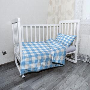 Sablio Mikroplyšové detské obliečky do postieľky Košeľový vzor - 130x90 / 40x60